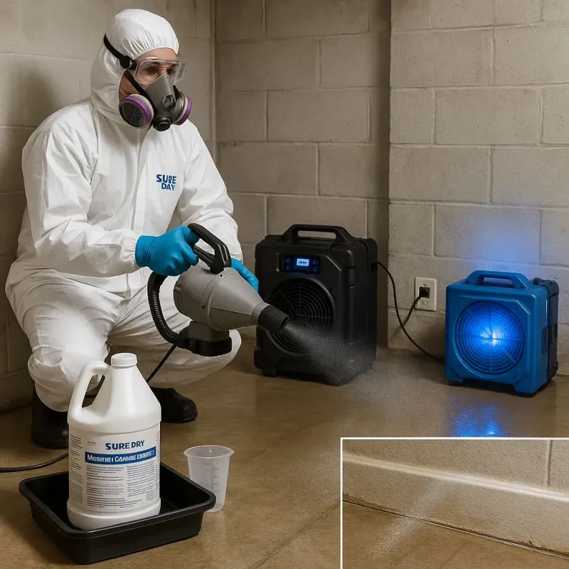 Sanitization and Odor Removal process in Oroville East, CA