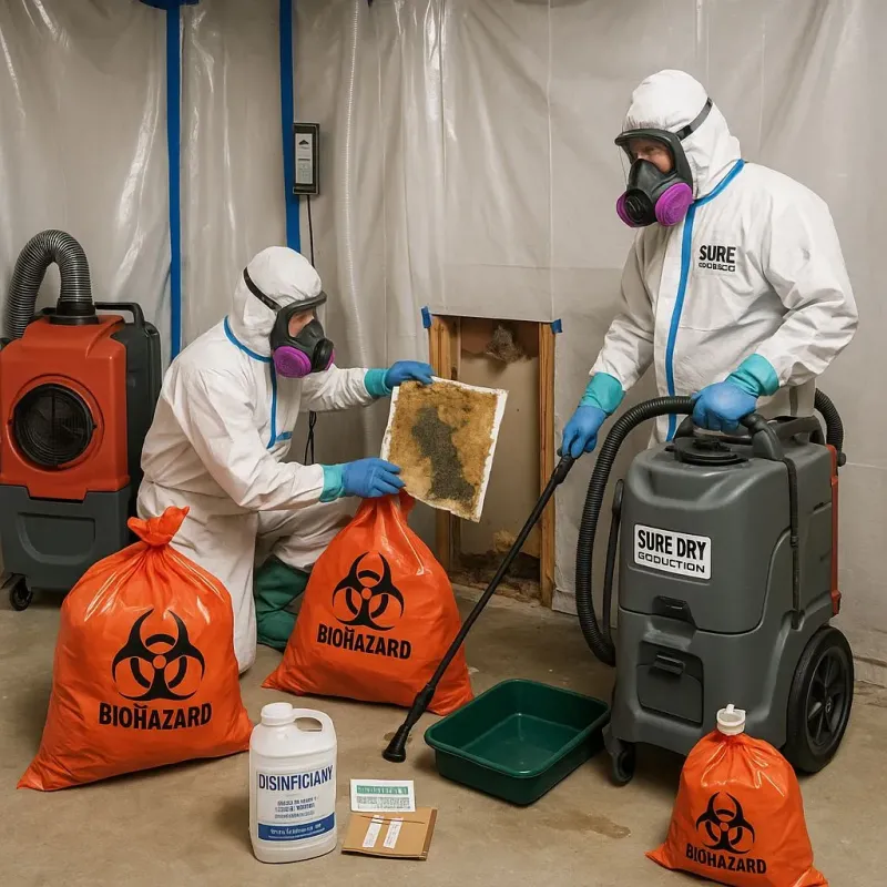 Contaminated Water Handling Protocols process in Oroville East, CA